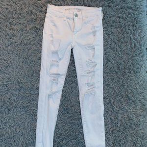 American Eagle white jeans